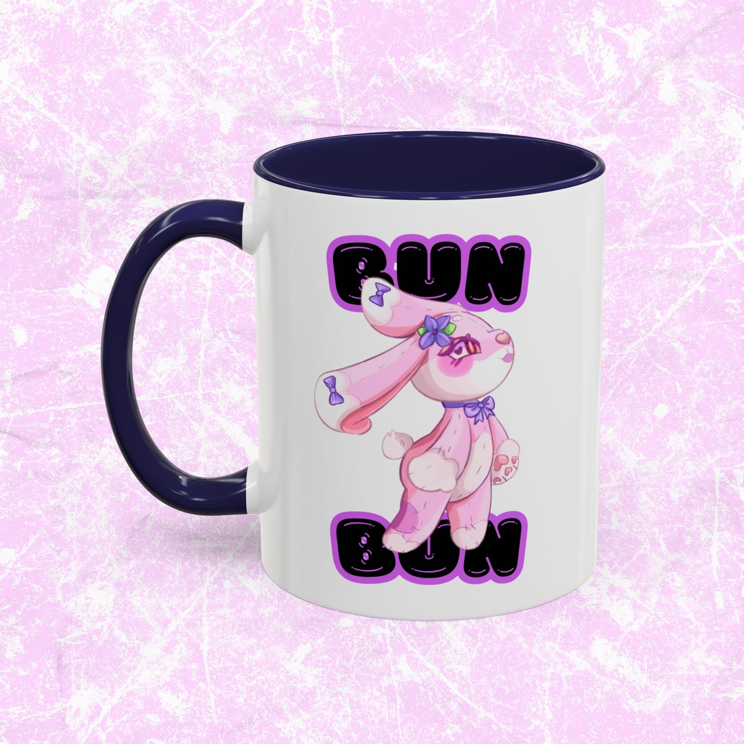 Bun-Bun Name Plate, 11oz or 15oz Accent Ceramic Coffee Mug