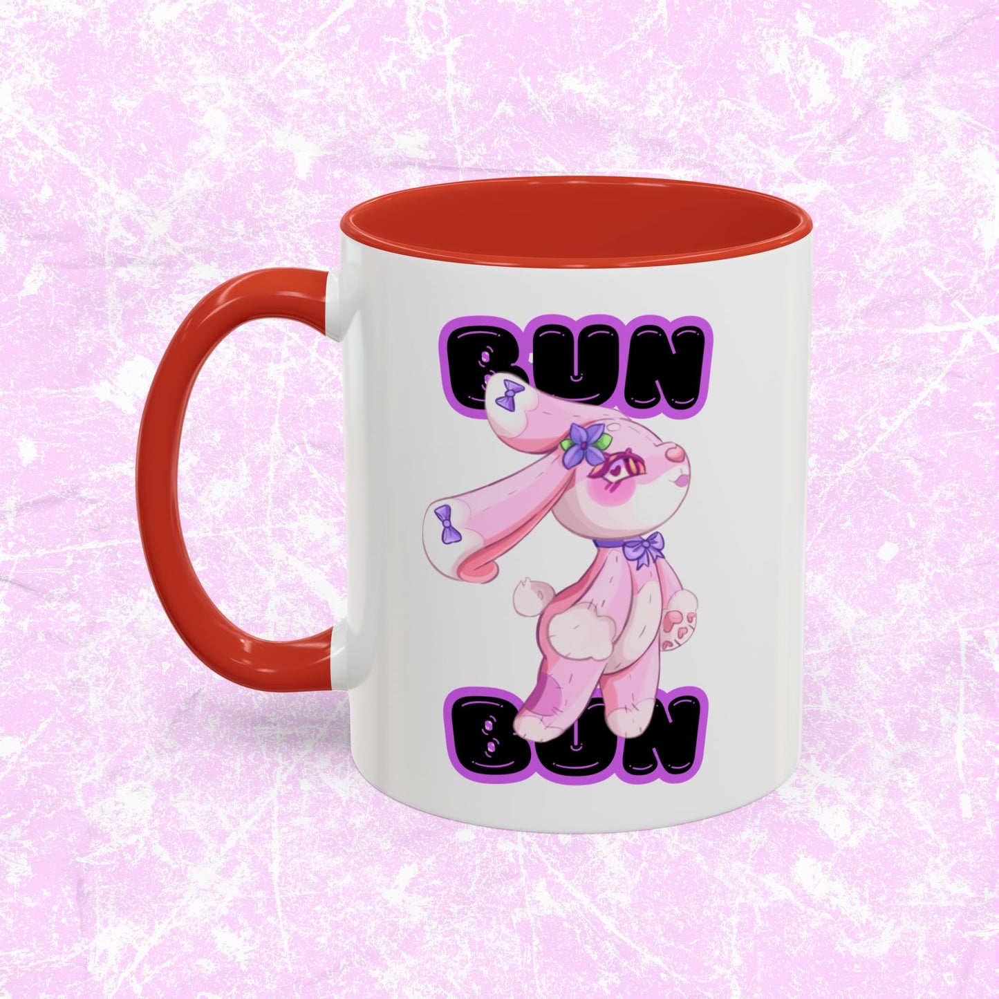 Bun-Bun Name Plate, 11oz or 15oz Accent Ceramic Coffee Mug