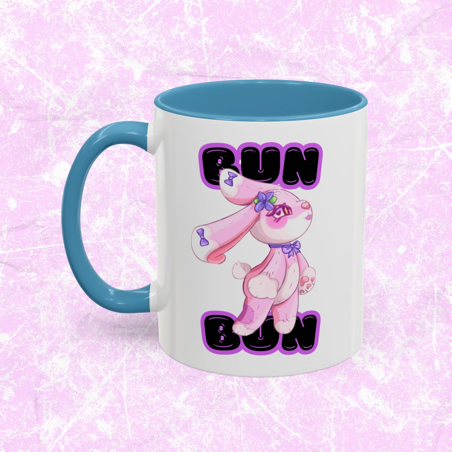 Bun-Bun Name Plate, 11oz or 15oz Accent Ceramic Coffee Mug