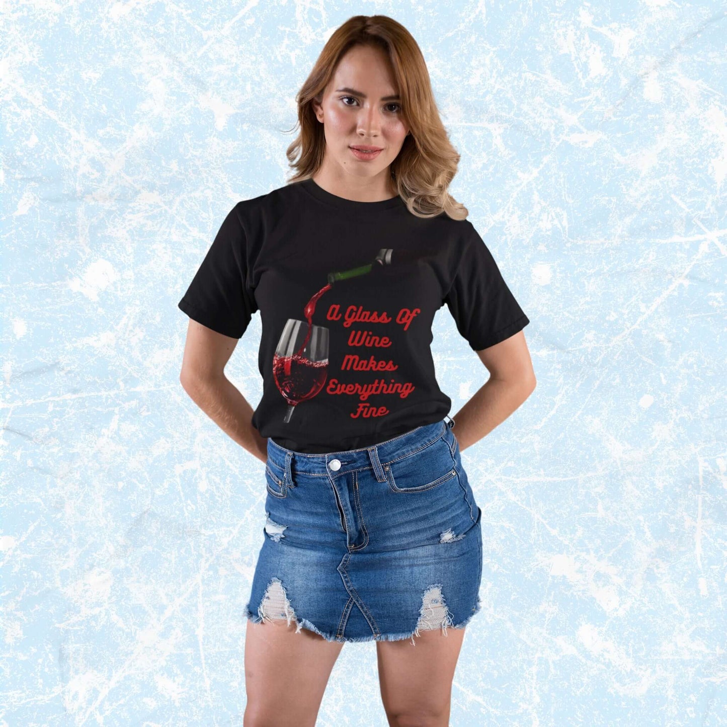 WineMakesEverythingFineFunnyAdultUnisexT-Shirt_HumorJokeTeeShirtbyMiller_sManicMenagerie2.jpg Miller's Manic Menagerie