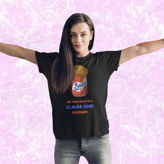 Can-DoAttitudeFunnyCartoonSodaPopAdultUnisexT-Shirt_HumorColaJokeTeeShirtbyMiller_sManicMenagerie1.jpg Miller's Manic Menagerie