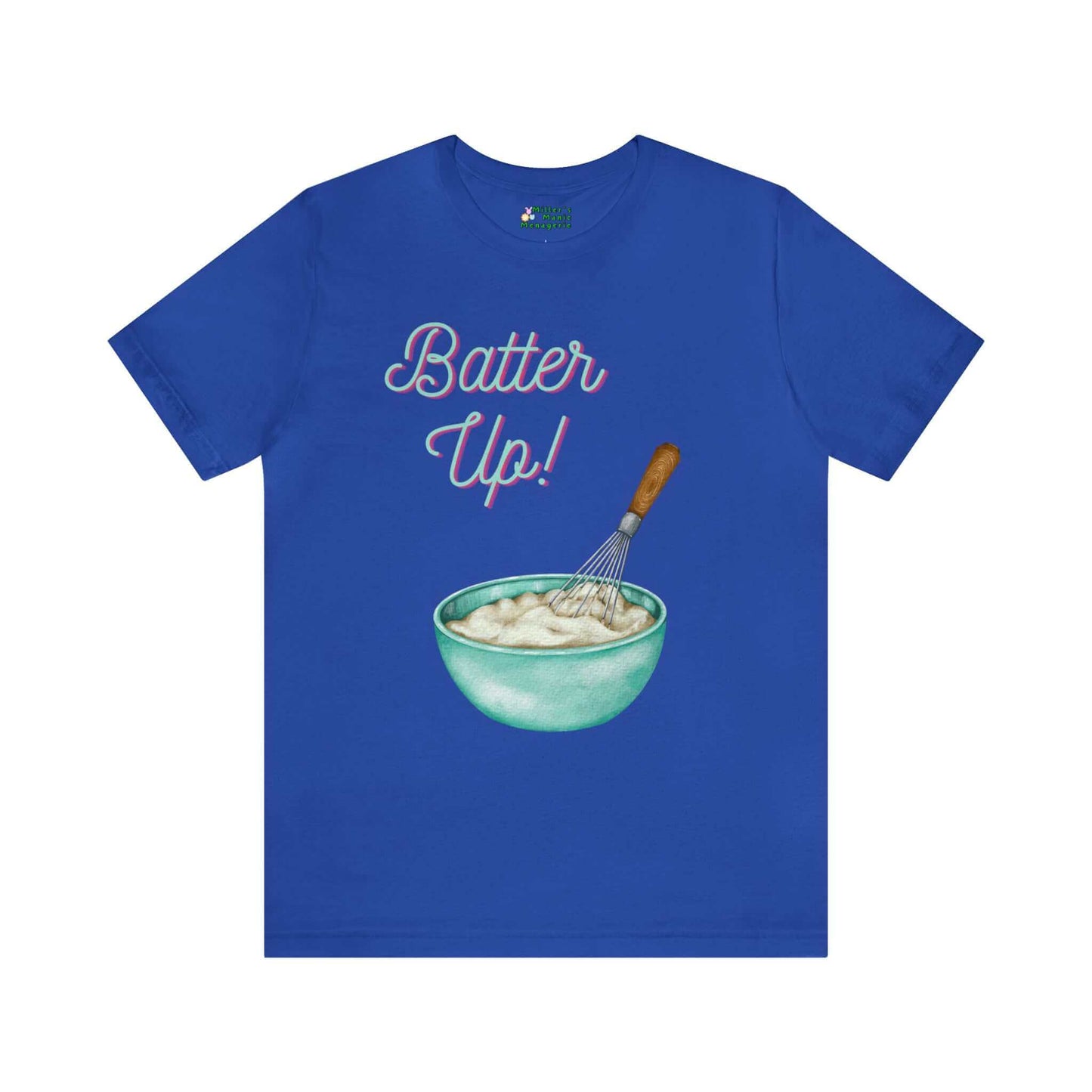 Miller_s_Manic_Menagerie_Funny_Cartoon_Cake_Batter_Adult_Unisex_T-Shirt_Baking_Cook_Sport_Baseball_Pun_Joke_Gag_Humor_Tee_Royal_Blue.jpg MillersMMMerch