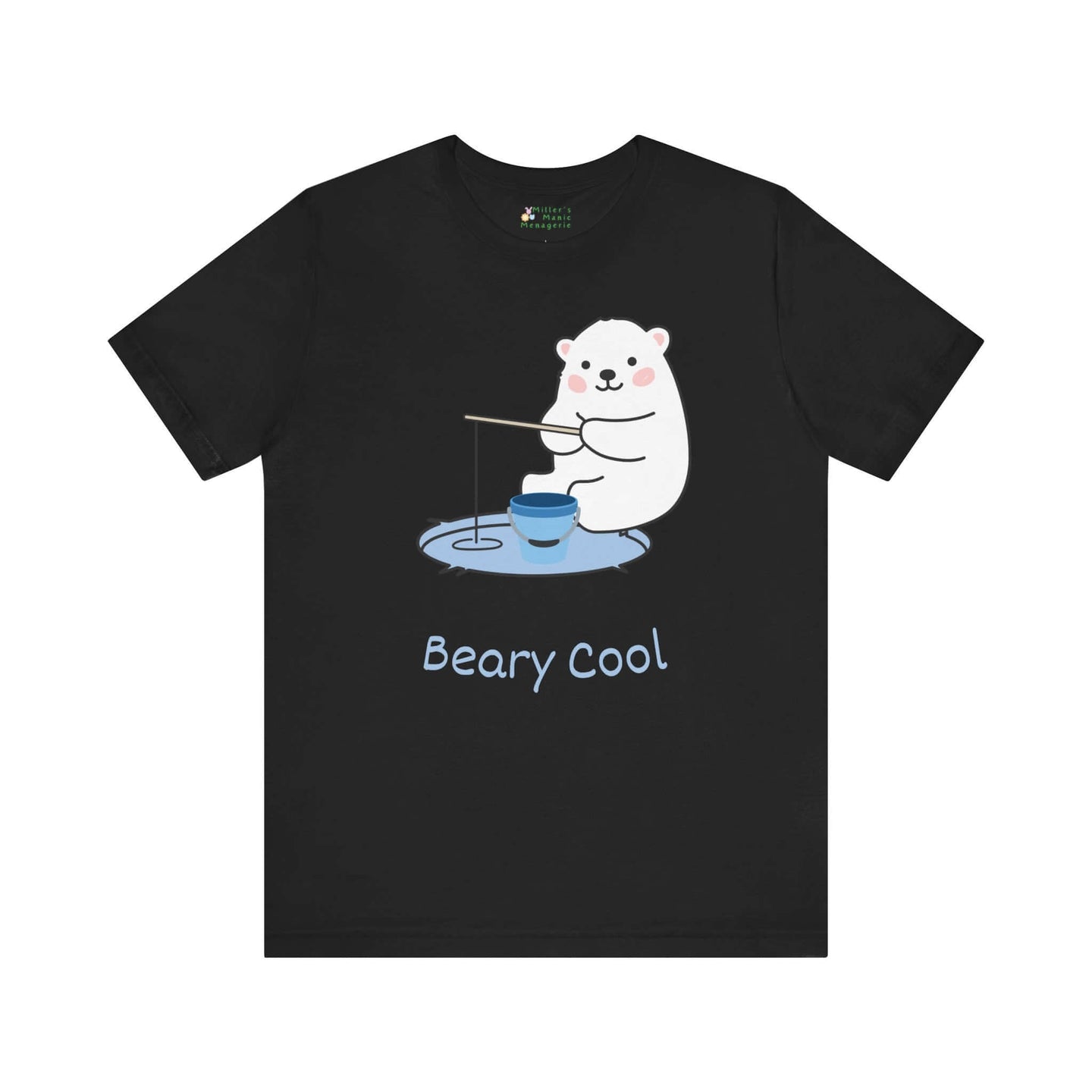 Miller_s_Manic_Menagerie_Adult_Unisex_T-Shirt_Cute_Polar_Bear_Saying_Happy_Slogan_Arctic_Lover_Funny_Phrase_Adorable_Tee_Black.jpg MillersMMMerch