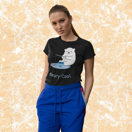 BearyCoolFunnyCartoonPunAdultUnisexT-Shirt_HumorPolarJokeTeeShirtbyMiller_sManicMenagerie1.jpg Miller's Manic Menagerie