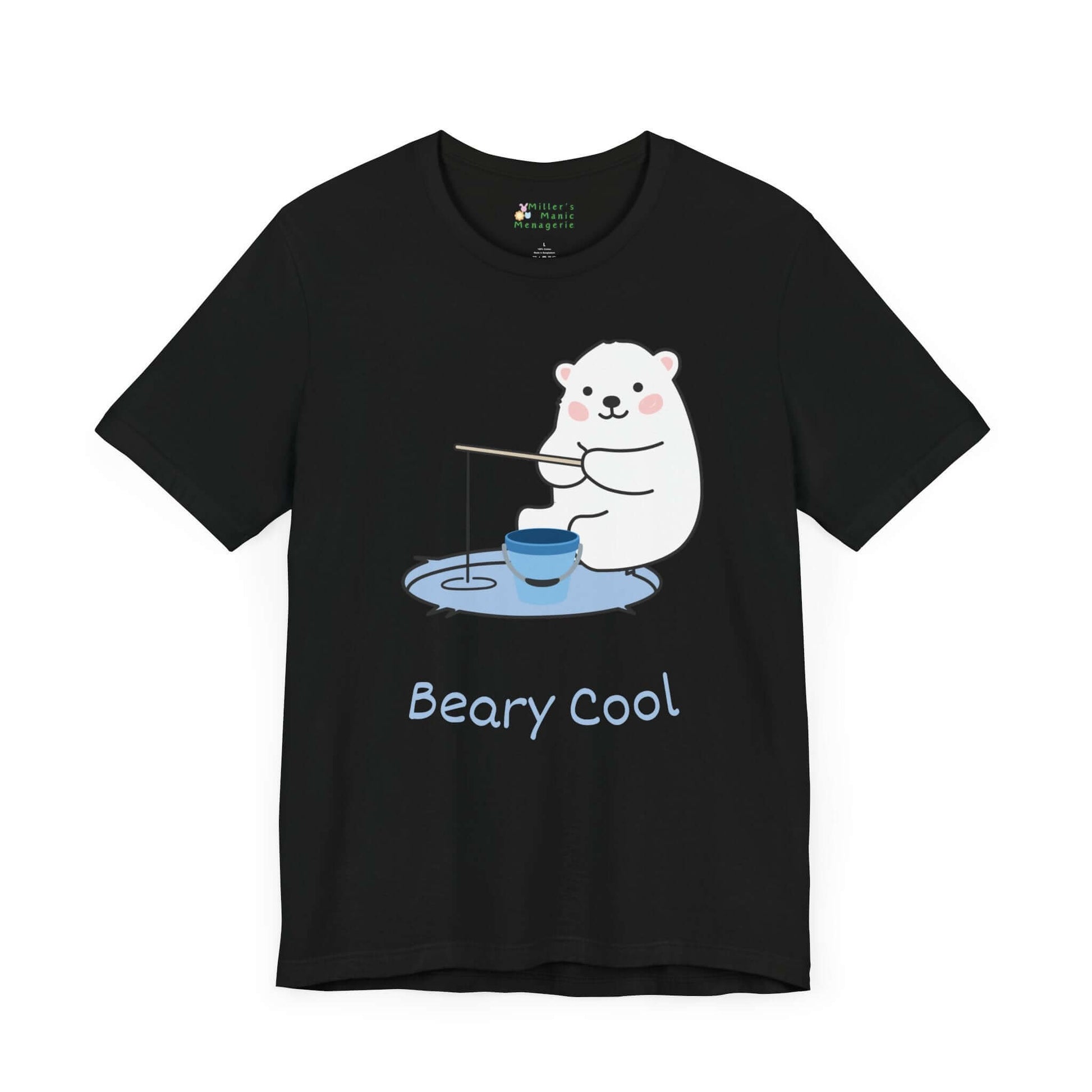 Beary_Cool_Funny_Cartoon_Pun_Adult_Unisex_T-Shirt_Humor_Polar_Joke_Tee_Shirt_by_Miller_s_Manic_Menagerie_Black_Front.jpg Miller's Manic Menagerie