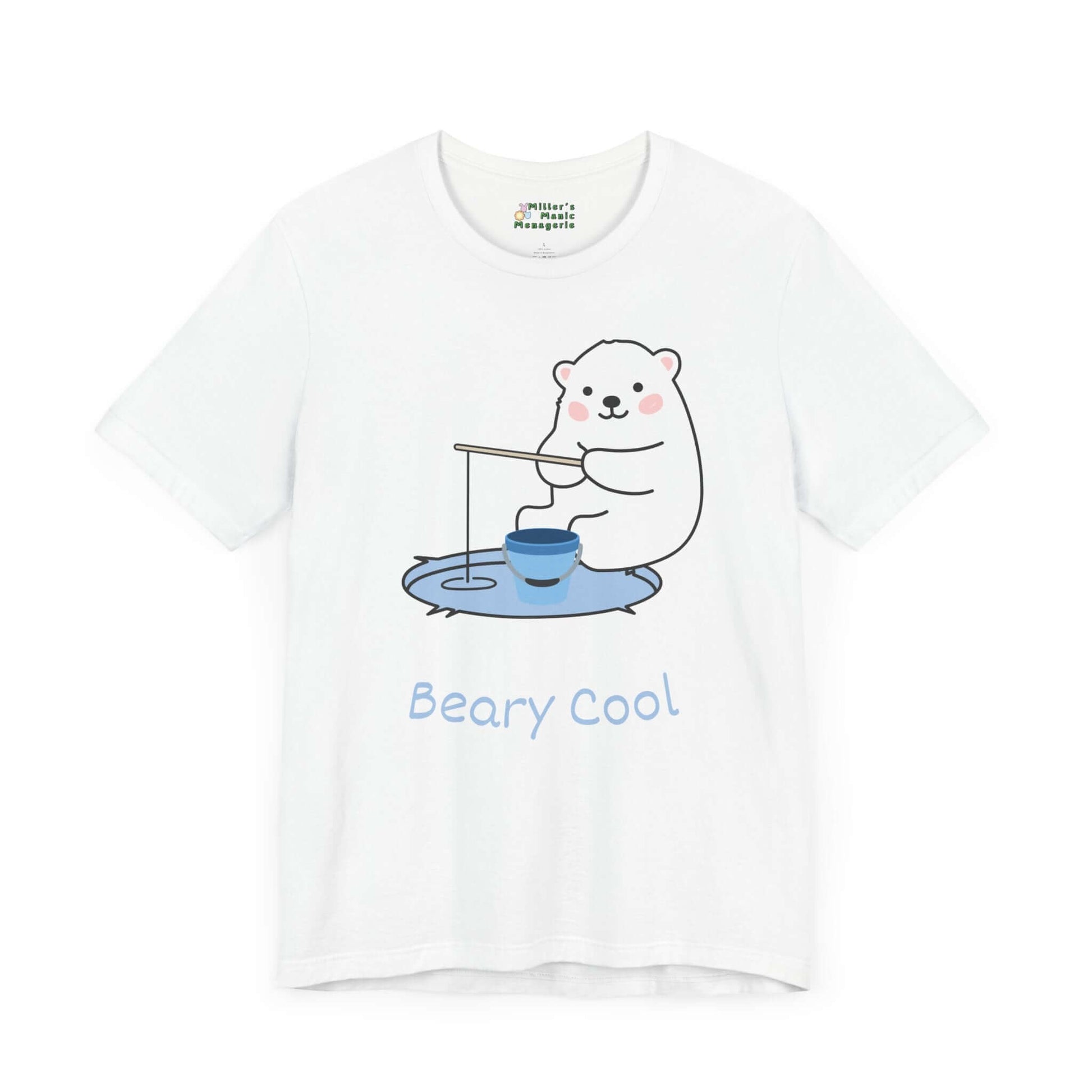 Beary_Cool_Funny_Cartoon_Pun_Adult_Unisex_T-Shirt_Humor_Polar_Joke_Tee_Shirt_by_Miller_s_Manic_Menagerie_White_Front.jpg Miller's Manic Menagerie
