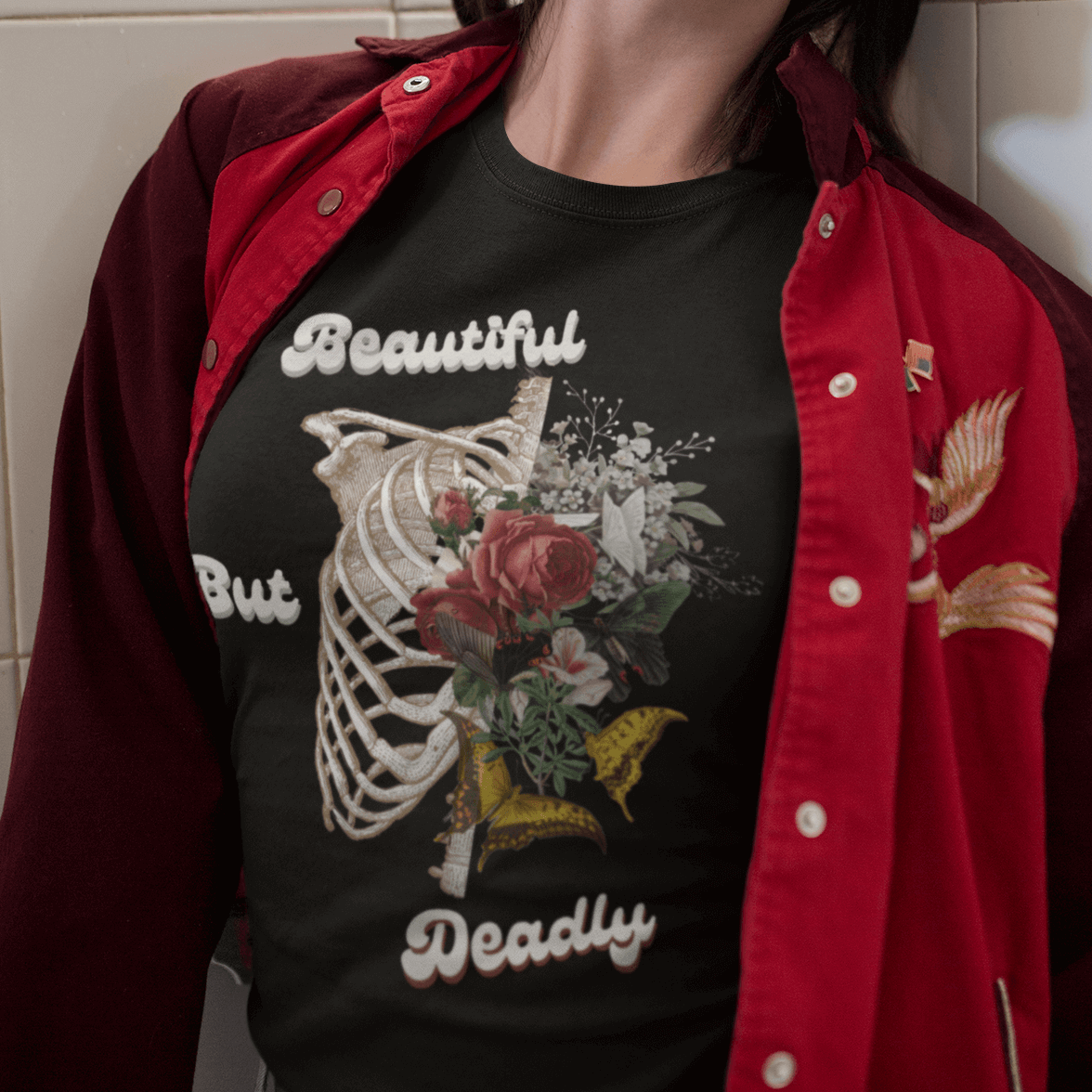 Miller_s_Manic_Menagerie_Adult_Unisex_T-Shirt_Gothic_Skeletal_Nature_Phrase_Dark_Themed_Butterfly_Lover_Rose_Enthusiast_Tee_3.png MillersMMMerch