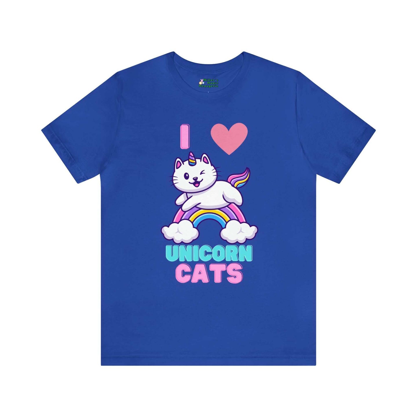 Miller_s_Manic_Menagerie_Cartoon_Rainbow_Unicorn_Cat_Adult_Unisex_T-Shirt_Kitty_Kitten_Meow_Pony_Horse_Pet_Farm_Doll_Mew_Tee_Royal_Blue.jpg MillersMMMerch