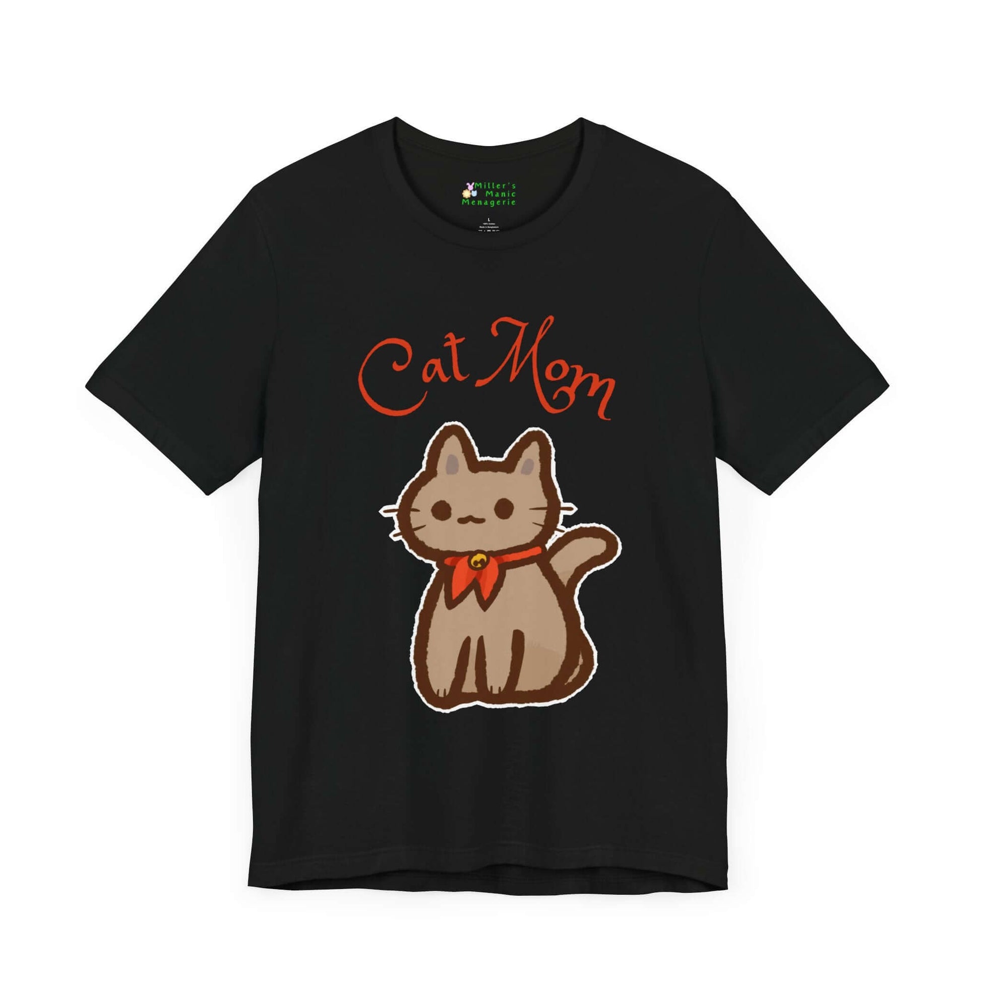 Cat_Mom_Funny_Cute_Cartoon_Adult_Unisex_T-Shirt_Humor_Pet_Parent_Joke_Tee_Shirt_by_Miller_s_Manic_Menagerie_Black_Front.jpg Miller's Manic Menagerie