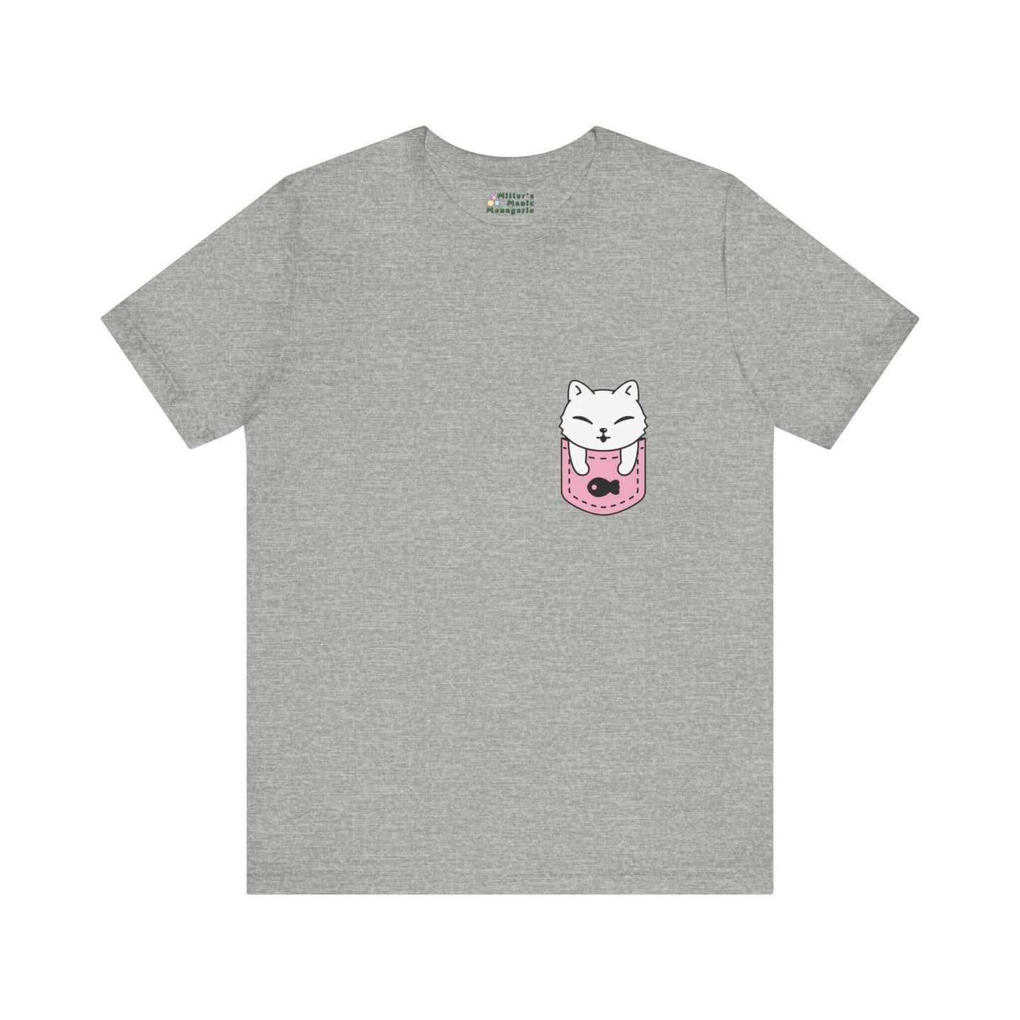 Miller_s_Manic_Menagerie_Adult_Unisex_T-Shirt_Cute_Cat_Graphic_Adorable_Meow_Hiss_Purr_Pocket_Kitty_Birthday_Present_Tee_Athletic_Heather.jpg MillersMMMerch