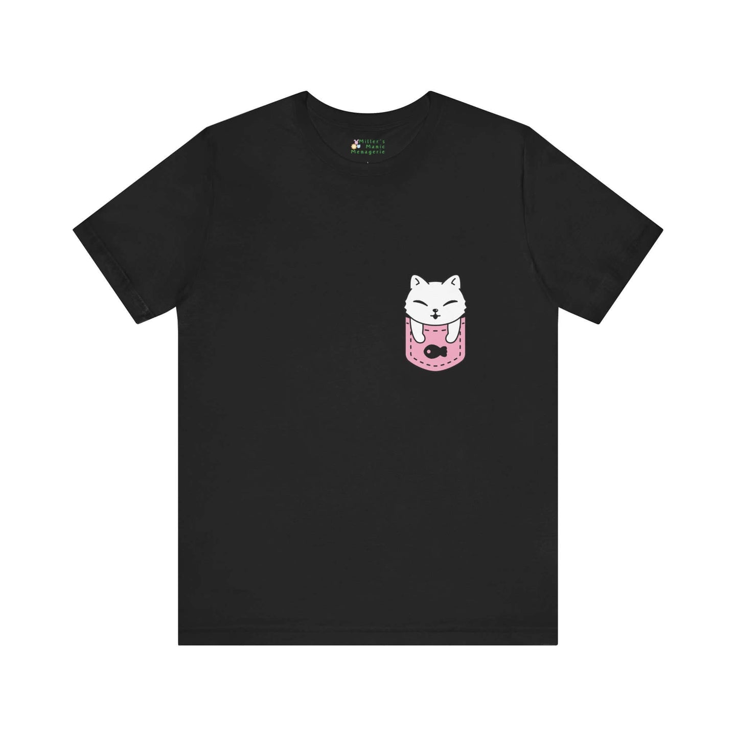 Miller_s_Manic_Menagerie_Adult_Unisex_T-Shirt_Cute_Cat_Graphic_Adorable_Meow_Hiss_Purr_Pocket_Kitty_Birthday_Present_Tee_Black.jpg MillersMMMerch