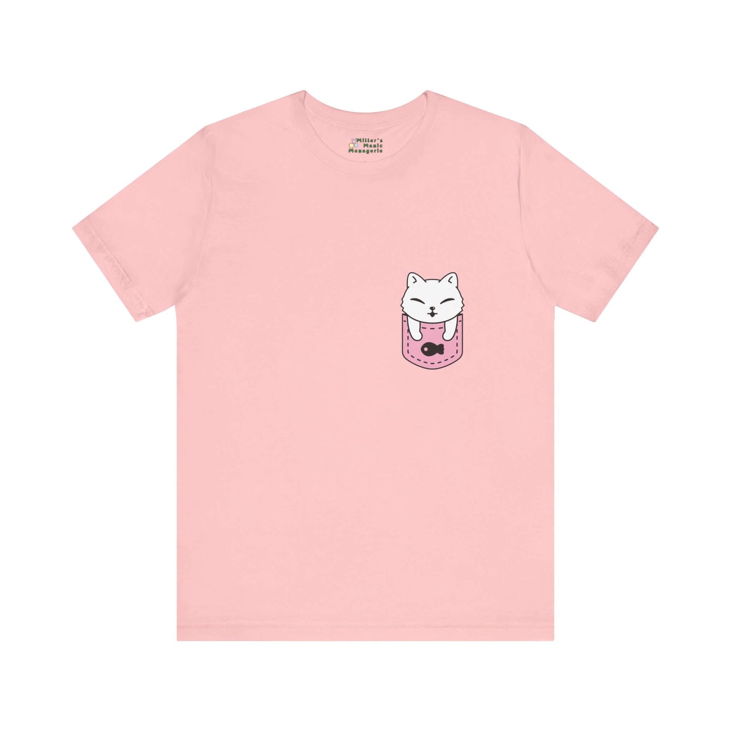 Miller_s_Manic_Menagerie_Adult_Unisex_T-Shirt_Cute_Cat_Graphic_Adorable_Meow_Hiss_Purr_Pocket_Kitty_Birthday_Present_Tee_Pink.jpg MillersMMMerch