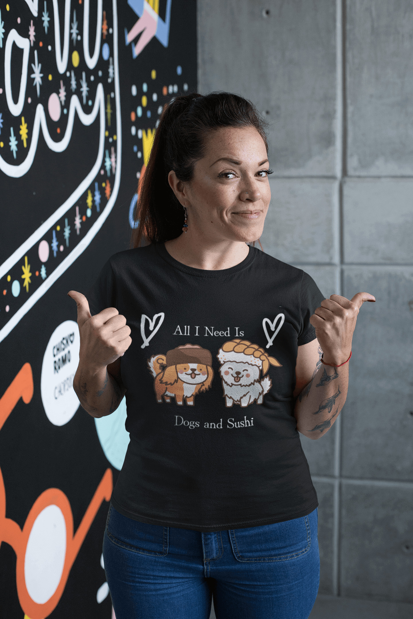 Miller_s_Manic_Menagerie_Adult_Unisex_T-Shirt_Cute_Dog_and_Sushi_Saying_Puppy_Lover_Seafood_Happy_Slogan_Gift_Present_Tee_1.png MillersMMMerch