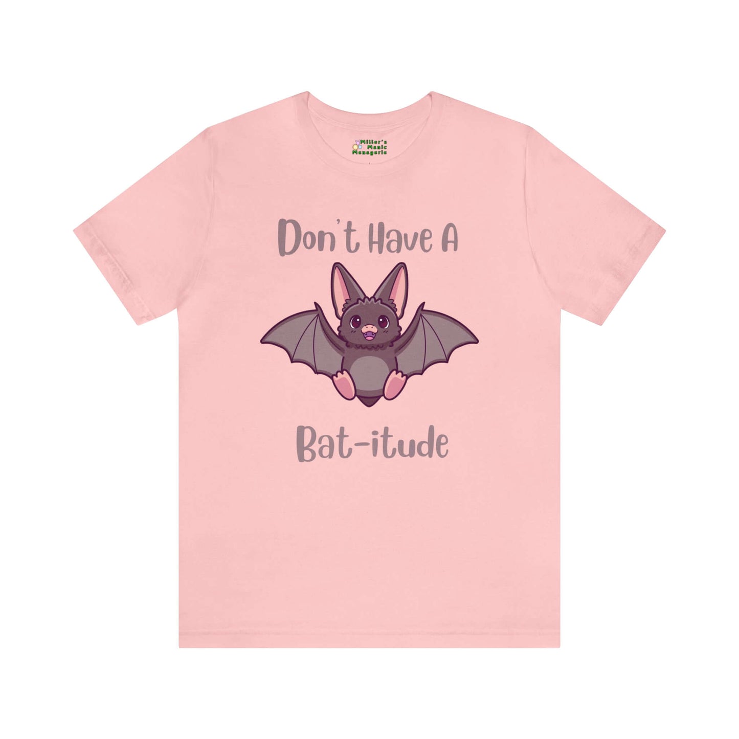 Miller_s_Manic_Menagerie_Funny_Cartoon_Bat_Humor_Adult_Unisex_T-Shirt_Attitude_Gag_Gift_Dad_Joke_Halloween_Ego_Pun_Prank_Tee_Pink.jpg MillersMMMerch