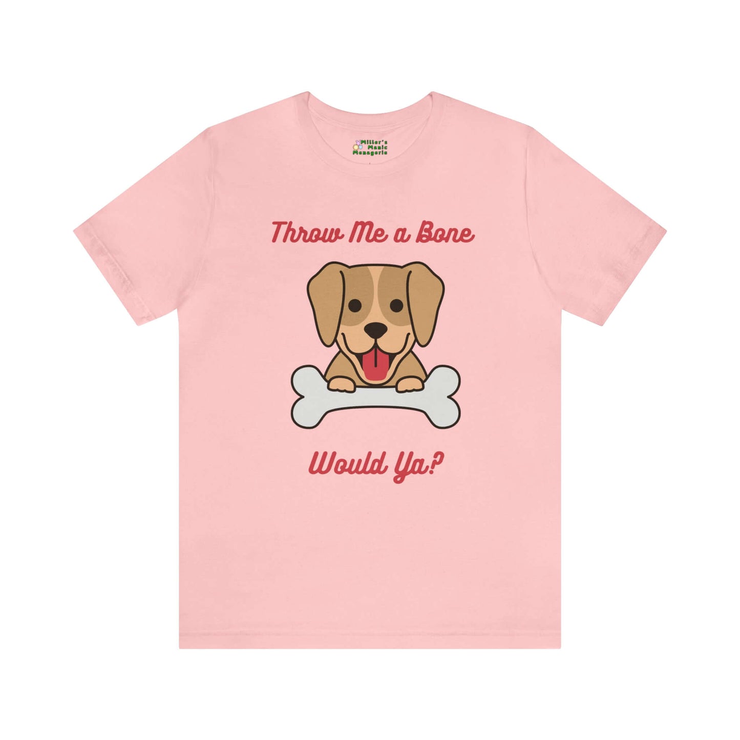 Miller_s_Manic_Menagerie_Funny_Cartoon_Dog_Humor_Adult_Unisex_T-Shirt_Puppy_Dad_Joke_Gag_Gift_Pun_Pet_Prank_Present_Tee_Pink.jpg MillersMMMerch