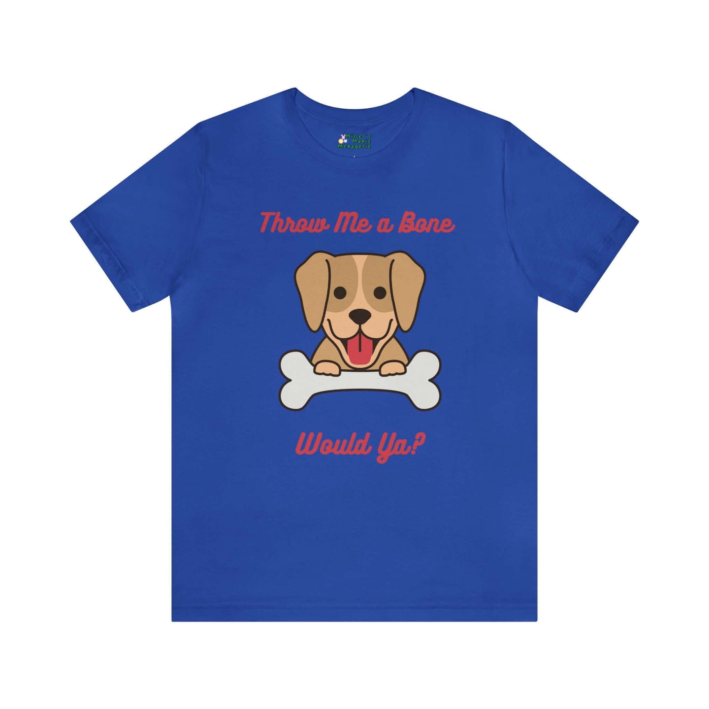 Miller_s_Manic_Menagerie_Funny_Cartoon_Dog_Humor_Adult_Unisex_T-Shirt_Puppy_Dad_Joke_Gag_Gift_Pun_Pet_Prank_Present_Tee_Royal_Blue.jpg MillersMMMerch