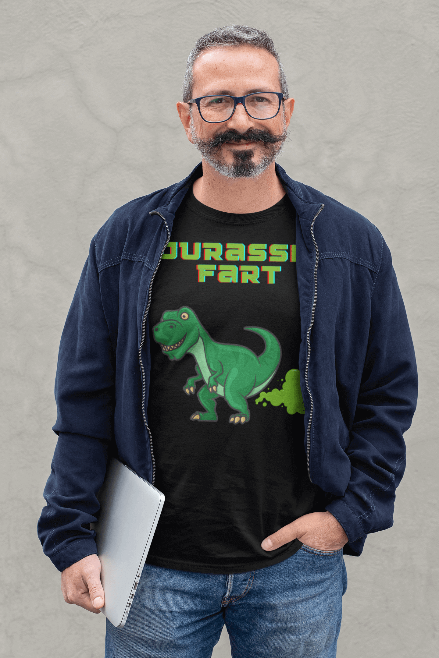 Miller_s_Manic_Menagerie_Funny_Cartoon_Jurassic_Fart_Adult_Unisex_T-Shirt_Dinosaur_Dad_Joke_Laugh_Gag_Gas_T-Rex_Stink_Tee_5.png MillersMMMerch