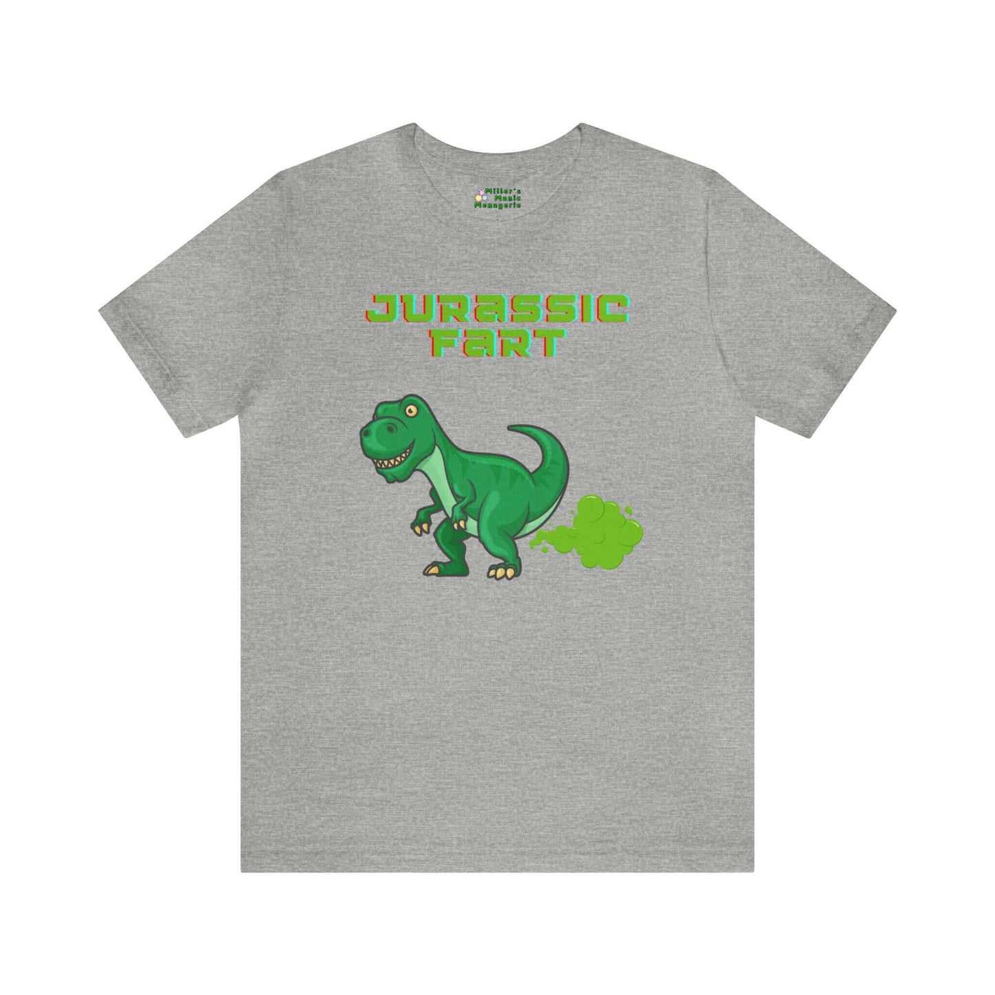 Miller_s_Manic_Menagerie_Funny_Cartoon_Jurassic_Fart_Adult_Unisex_T-Shirt_Dinosaur_Dad_Joke_Laugh_Gag_Gas_T-Rex_Stink_Tee_Athletic_Heather.jpg MillersMMMerch