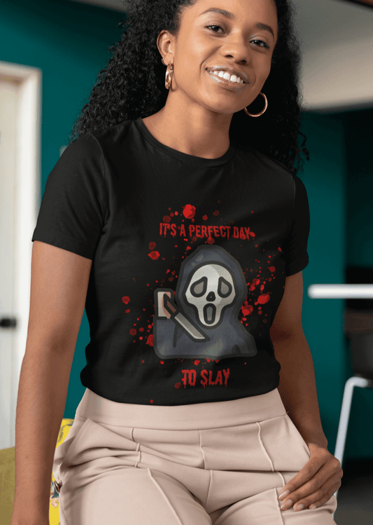 Miller_s_Manic_Menagerie_Creepy_Cartoon_Halloween_Slay_Adult_Unisex_T-Shirt_Funny_Humor_Dad_Joke_Gag_Pun_Spooky_Scary_Tee_1.png MillersMMMerch