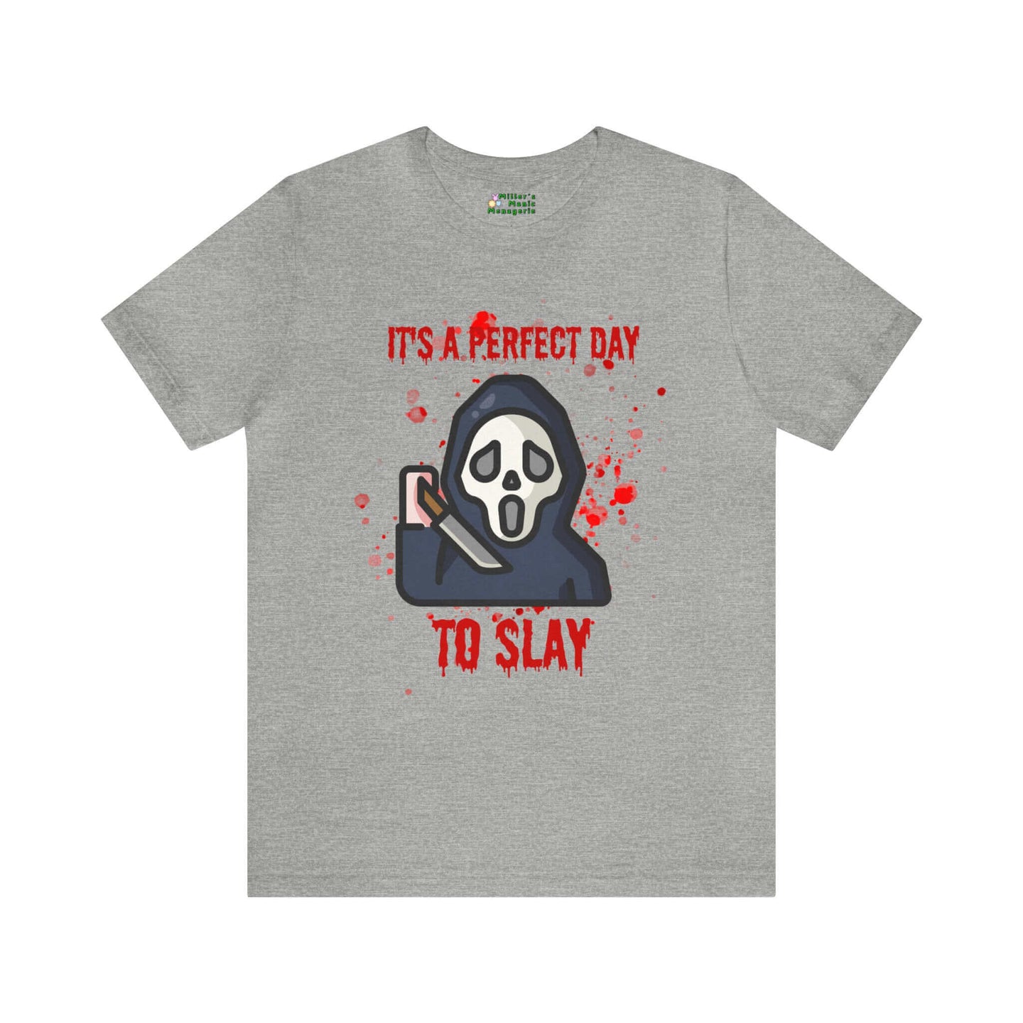 Miller_s_Manic_Menagerie_Creepy_Cartoon_Halloween_Slay_Adult_Unisex_T-Shirt_Funny_Humor_Dad_Joke_Gag_Pun_Spooky_Scary_Tee_Athletic_Heather.jpg MillersMMMerch