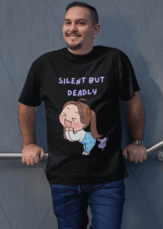 Miller_s_Manic_Menagerie_Silent_But_Deadly_Funny_Adult_Unisex_T-Shirt_Dad_Joke_Humor_Cartoon_Fart_Gas_Gag_Gift_Pun_Stink_Tee_4.png MillersMMMerch