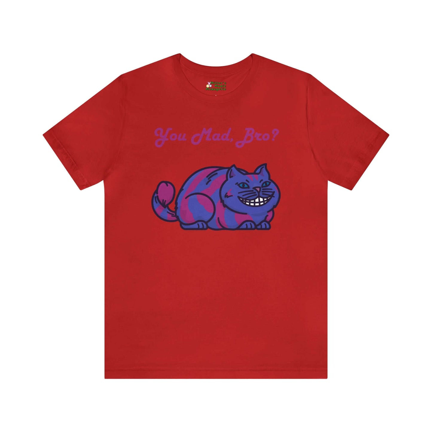 Miller_s_Manic_Menagerie_Funny_Cartoon_Cheshire_Cat_Adult_Unisex_T-Shirt_Kitty_Kitten_Meow_Joke_Gag_Pun_Humor_Pet_Mew_Tee_Red.jpg MillersMMMerch