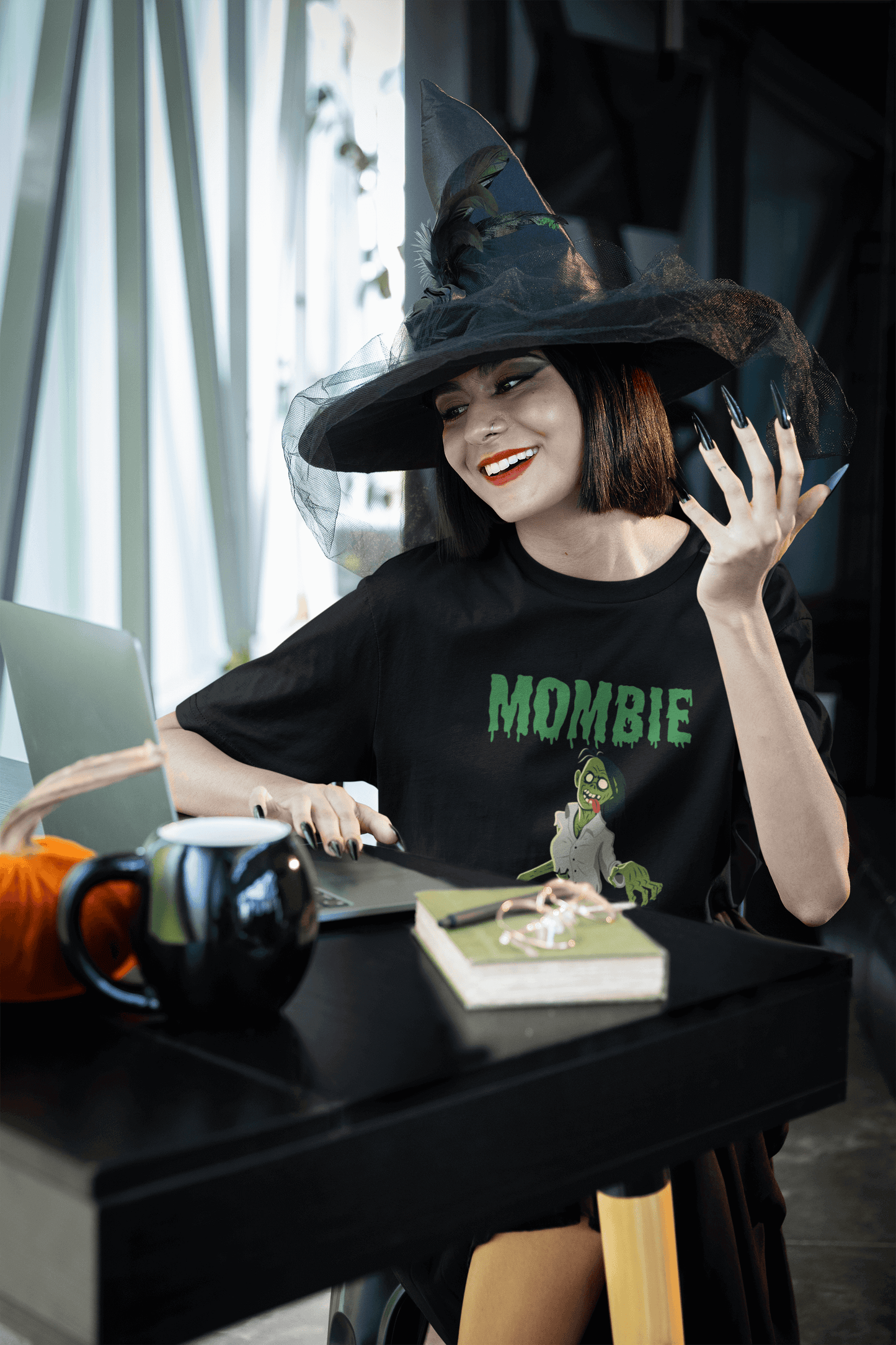 Miller_s_Manic_Menagerie_Funny_Halloween_Cartoon_Zombie_Adult_Unisex_T-Shirt_Mom_Creepy_Scary_Spooky_Humor_Dad_Joke_Gag_Tee_4.png MillersMMMerch