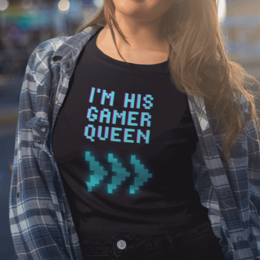 Miller_s_Manic_Menagerie_Cartoon_Funny_Gamer_Couple_Adult_Unisex_T-Shirt_Pair_Partner_Queen_His_Boyfriend_Husband_Lover_Tee_1.png MillersMMMerch