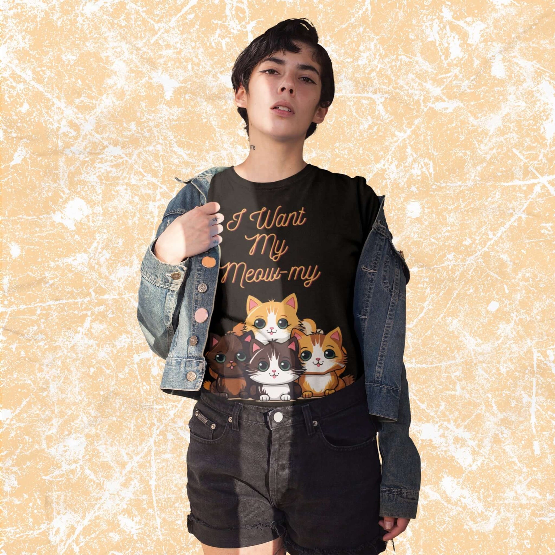 IWantMyMeow-myCatMommyPunAdultUnisexT-Shirt_SillyKittyHumorPetJokeTeeShirtbyMiller_sManicMenagerie2.jpg Miller's Manic Menagerie