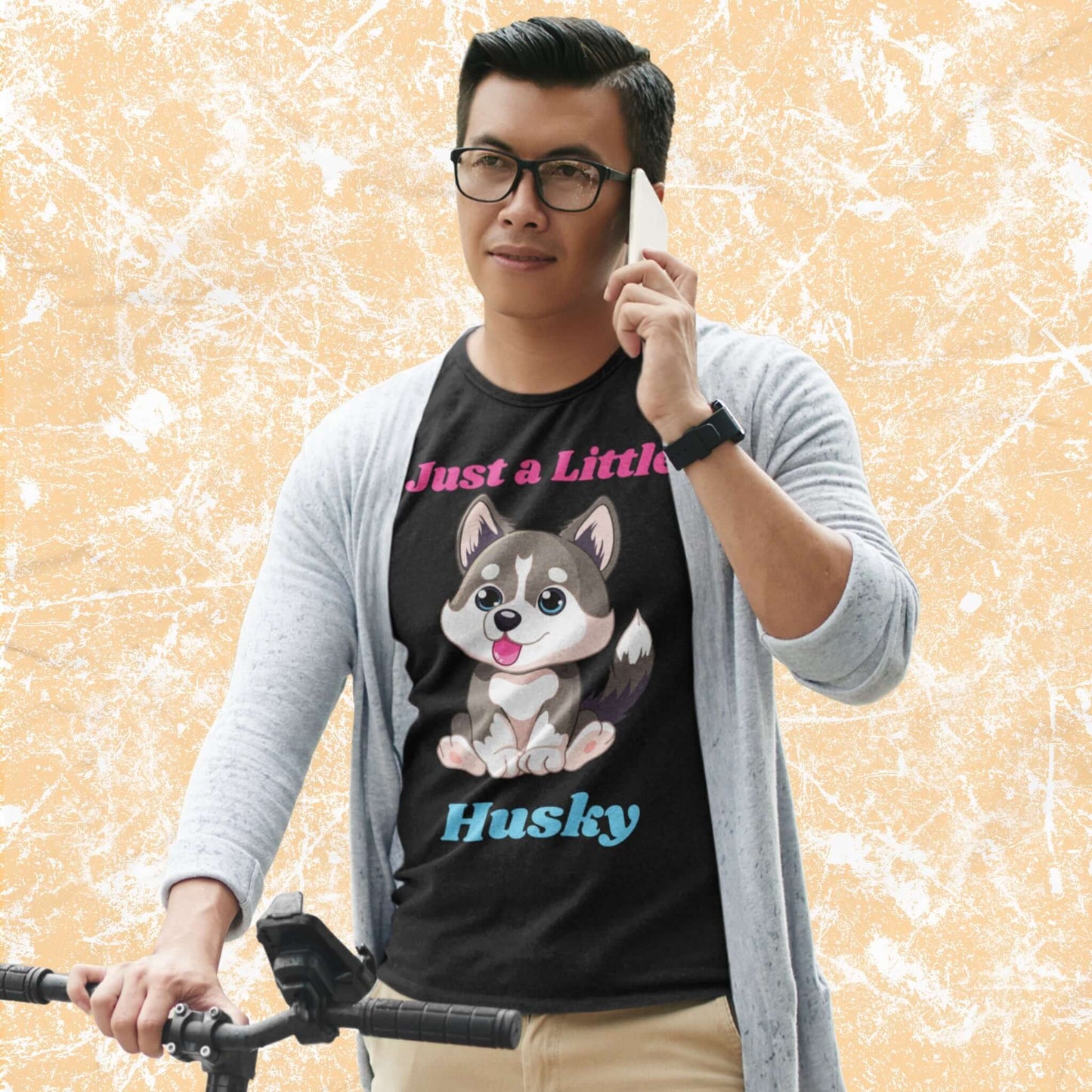 JustALittleHuskyFunnyCartoonDogAdultUnisexT-Shirt_HumorJokeTeeShirtbyMiller_sManicMenagerie2.jpg Miller's Manic Menagerie