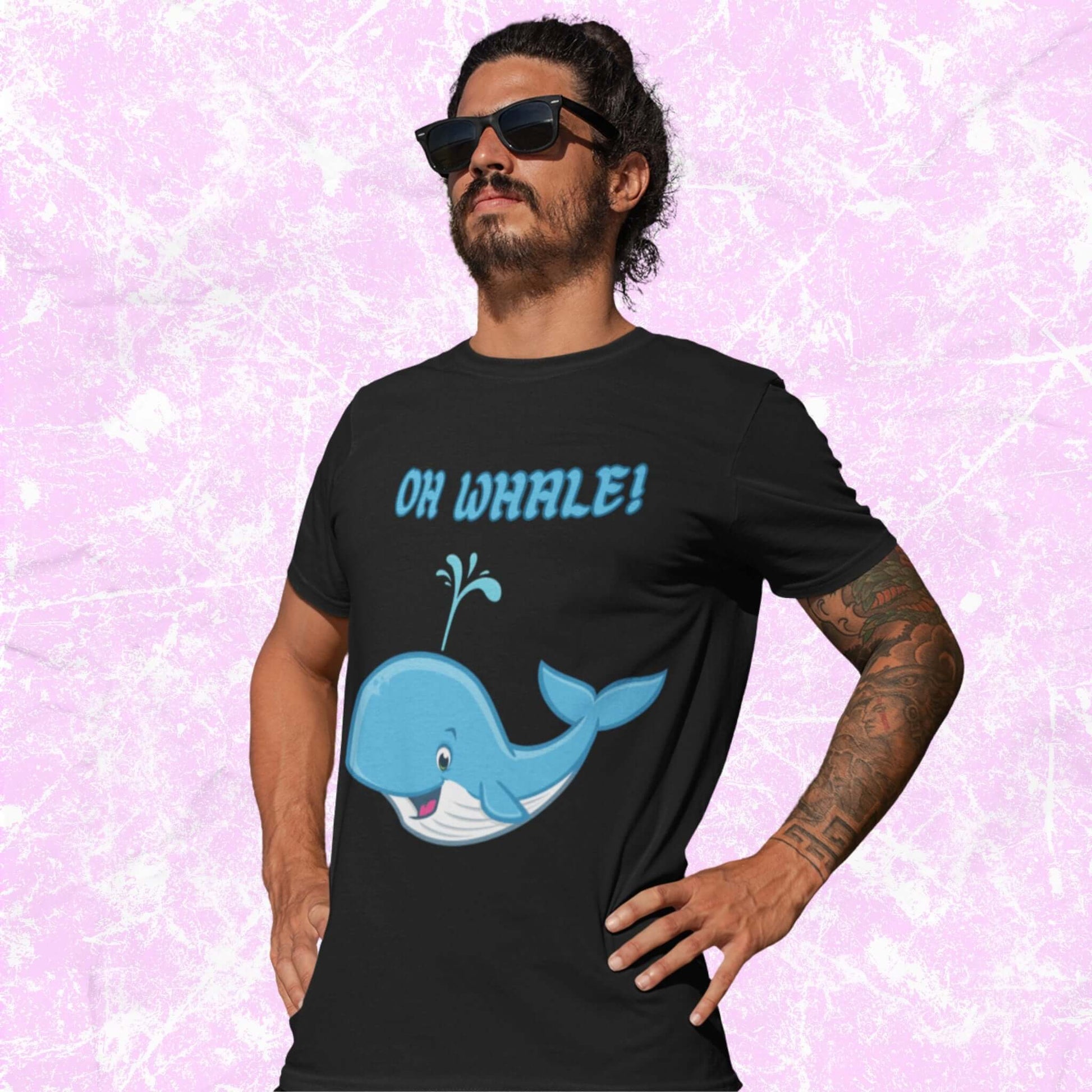 OhWhaleFunnyCartoonOceanHumorAdultUnisexT-Shirt_AquaticSeaJokeTeeShirtbyMiller_sManicMenagerie1.jpg Miller's Manic Menagerie