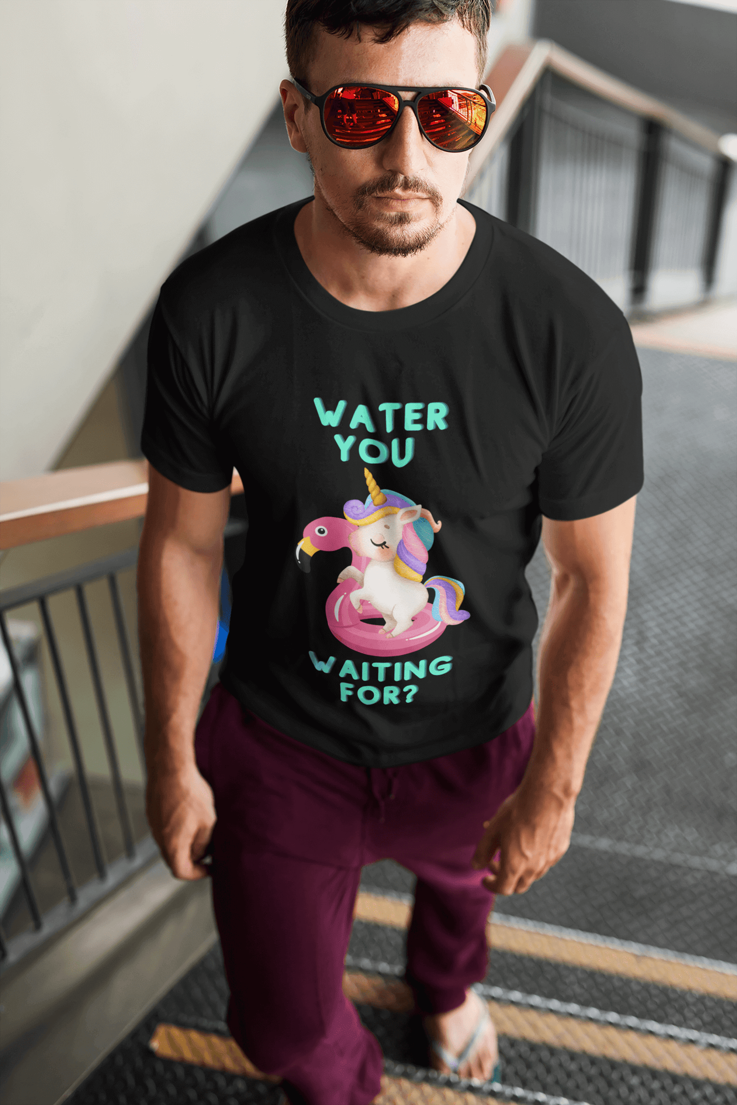 Miller_s_Manic_Menagerie_Funny_Cartoon_Unicorn_Adult_Unisex_T-Shirt_Water_Pool_Summer_Joke_Gag_Pun_Gift_Pony_Rainbow_Tee_4.png MillersMMMerch