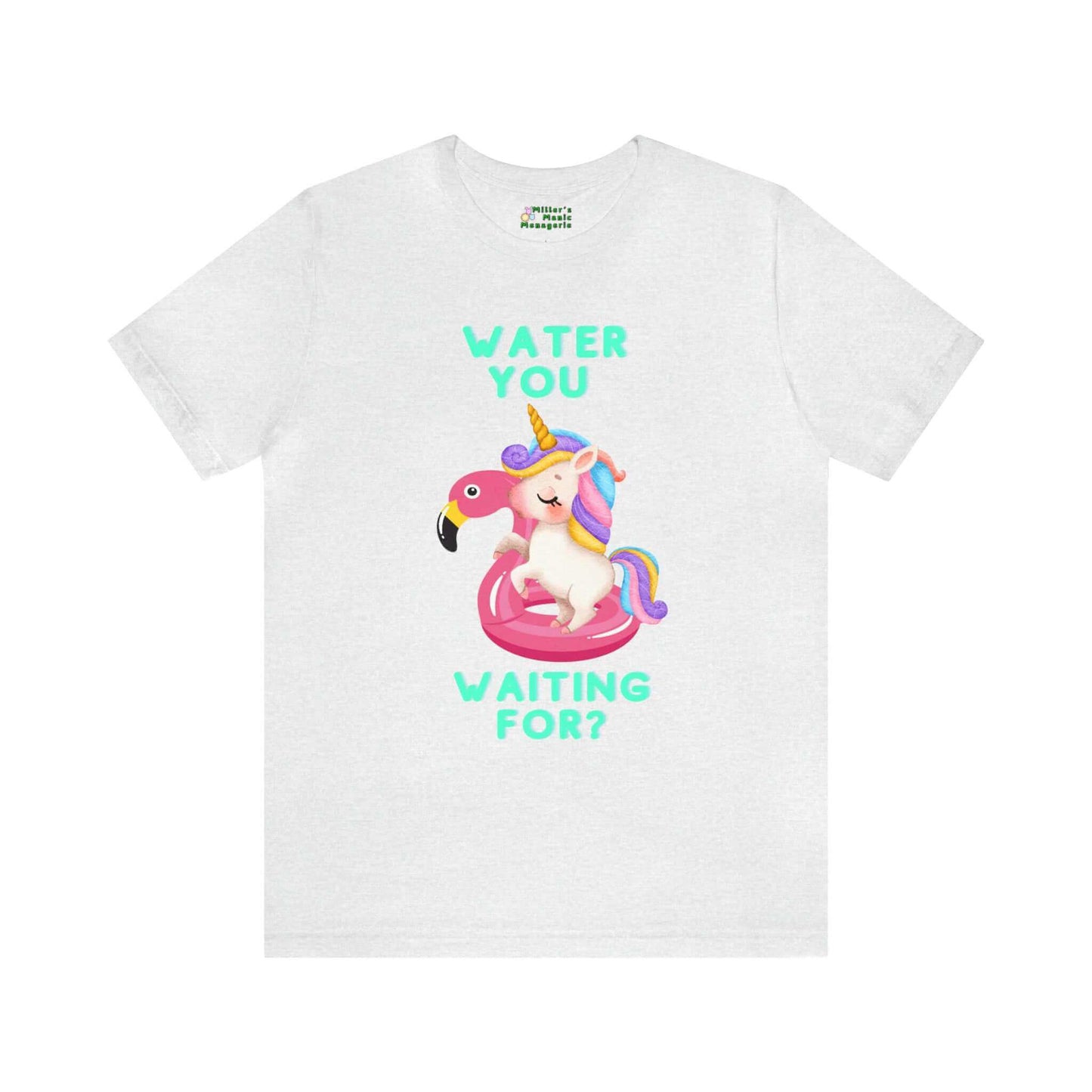 Miller_s_Manic_Menagerie_Funny_Cartoon_Unicorn_Adult_Unisex_T-Shirt_Water_Pool_Summer_Joke_Gag_Pun_Gift_Pony_Rainbow_Tee_Ash.jpg MillersMMMerch