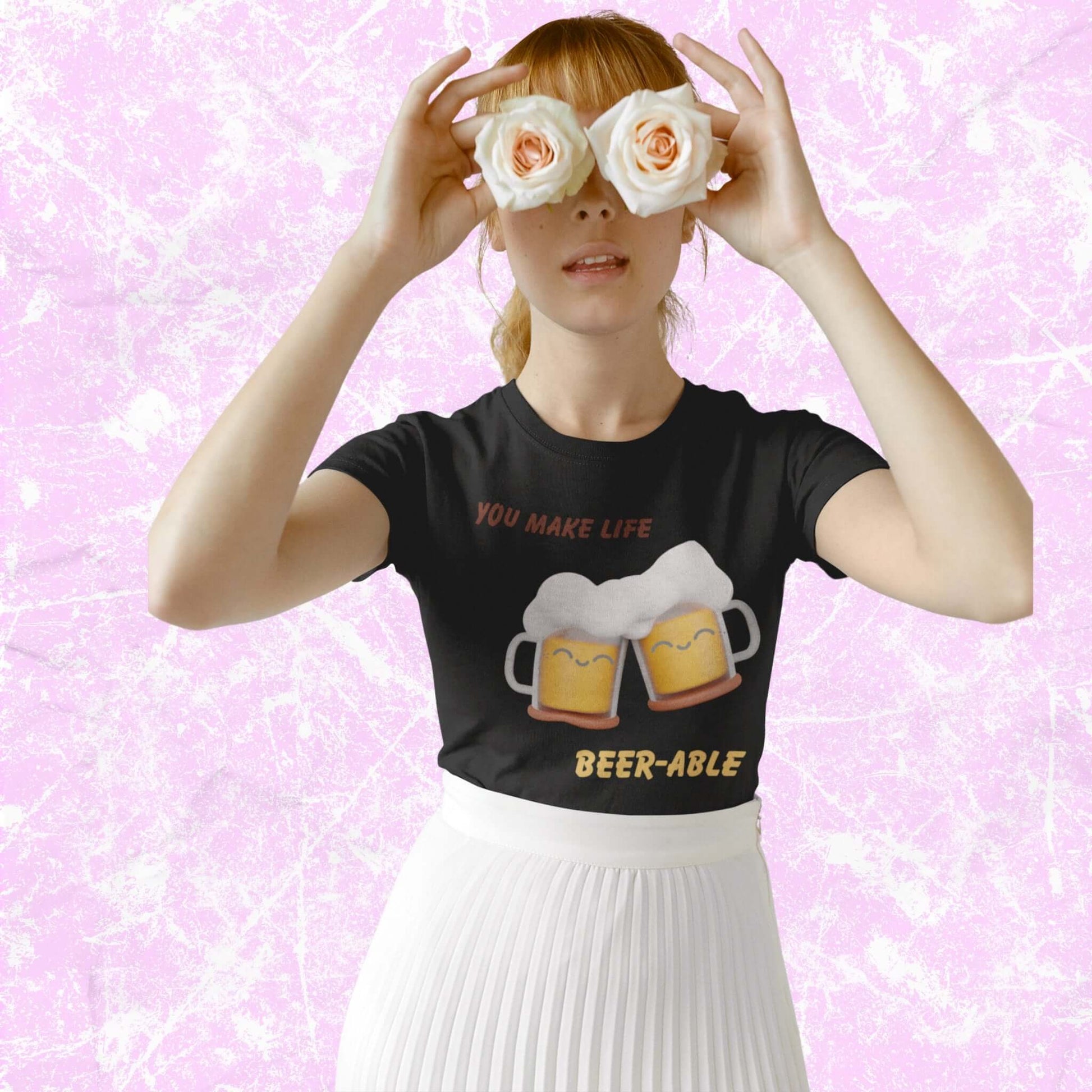 YouMakeLifeBeer-ableFunnyCartoonAdultUnisexT-Shirt_BoozeHumorJokeTeeShirtbyMiller_sManicMenagerie1.jpg Miller's Manic Menagerie